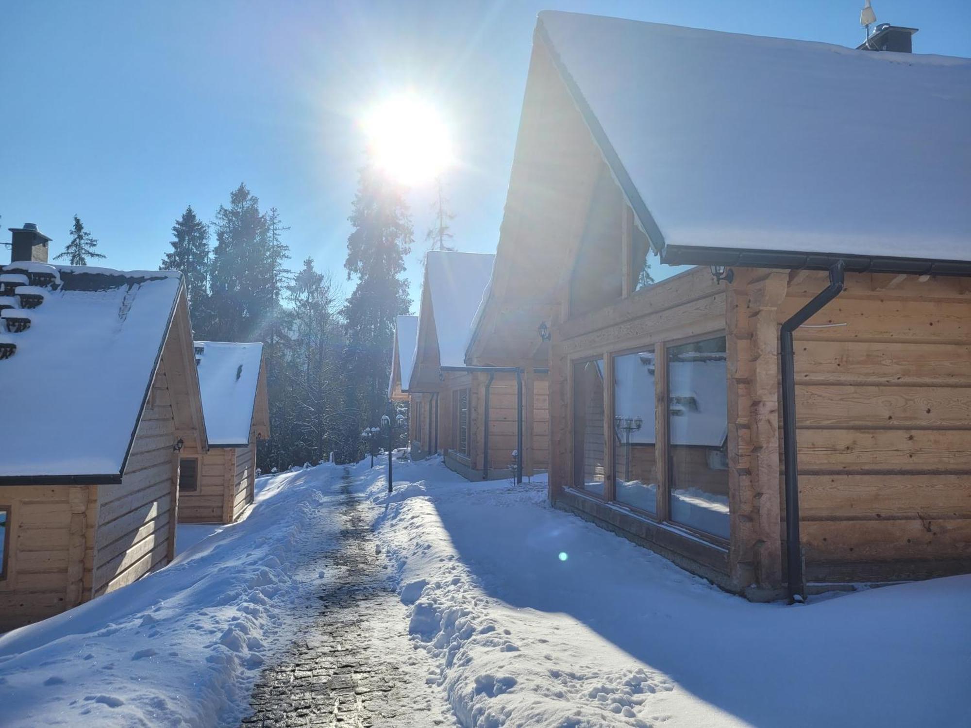 Domki I Pokoje Z Dostepem Do Spa Łapsze Niżne Buitenkant foto
